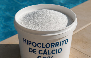 Hipoclorito de cálcio 65% para tratamento de piscinas